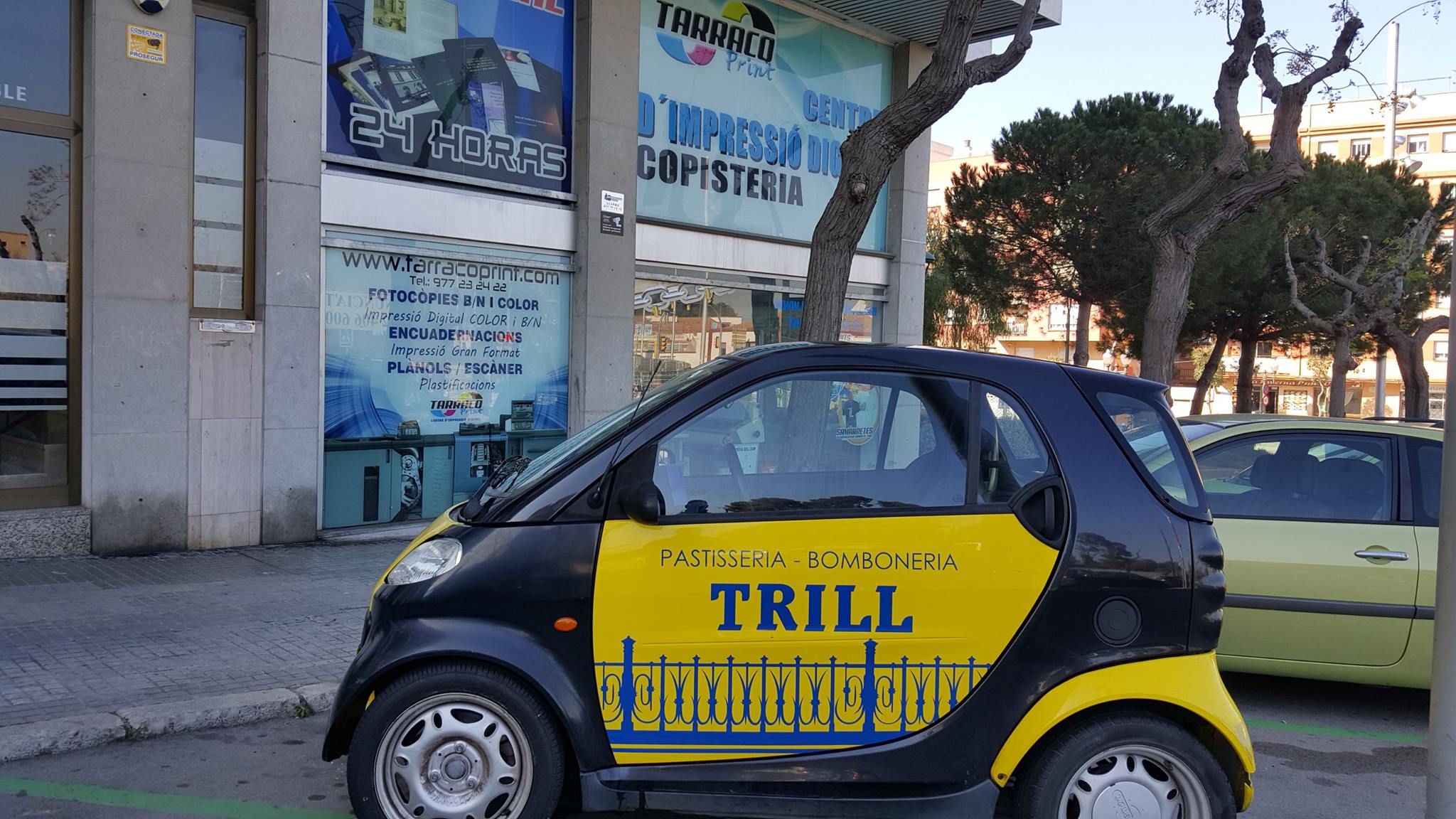 Rotulación de vehículo comercial en Tarragona