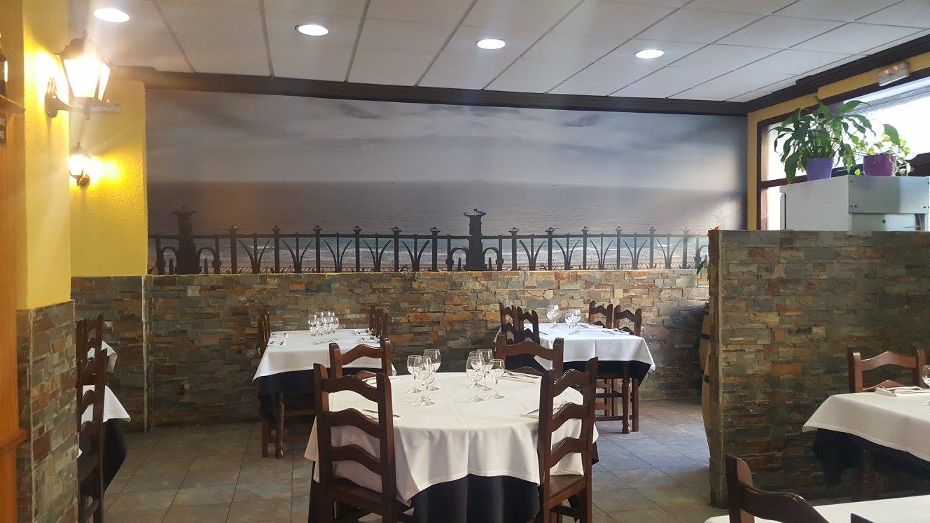 Vinilo interior para local comercial