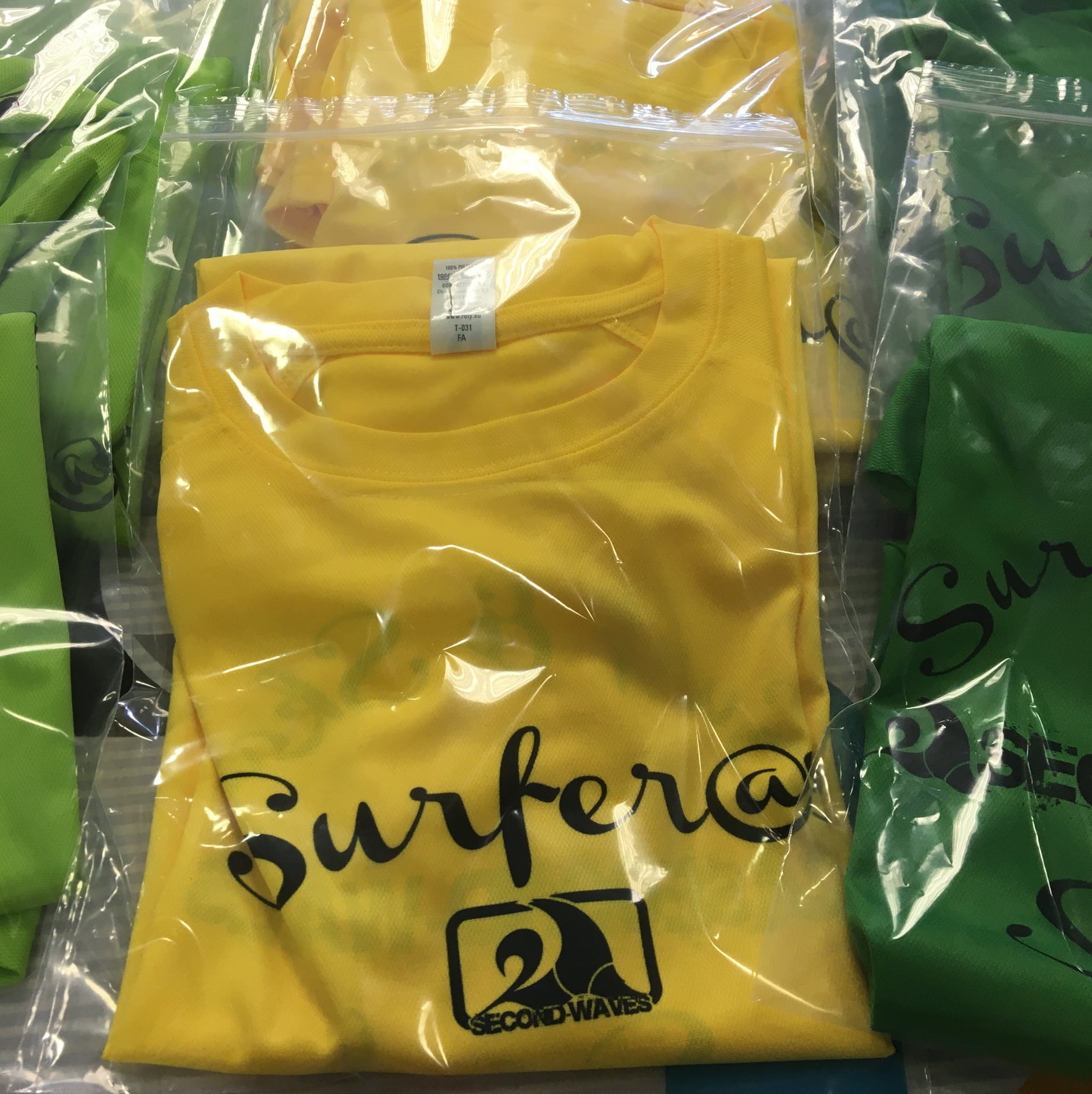 Trabajo de personalización textil