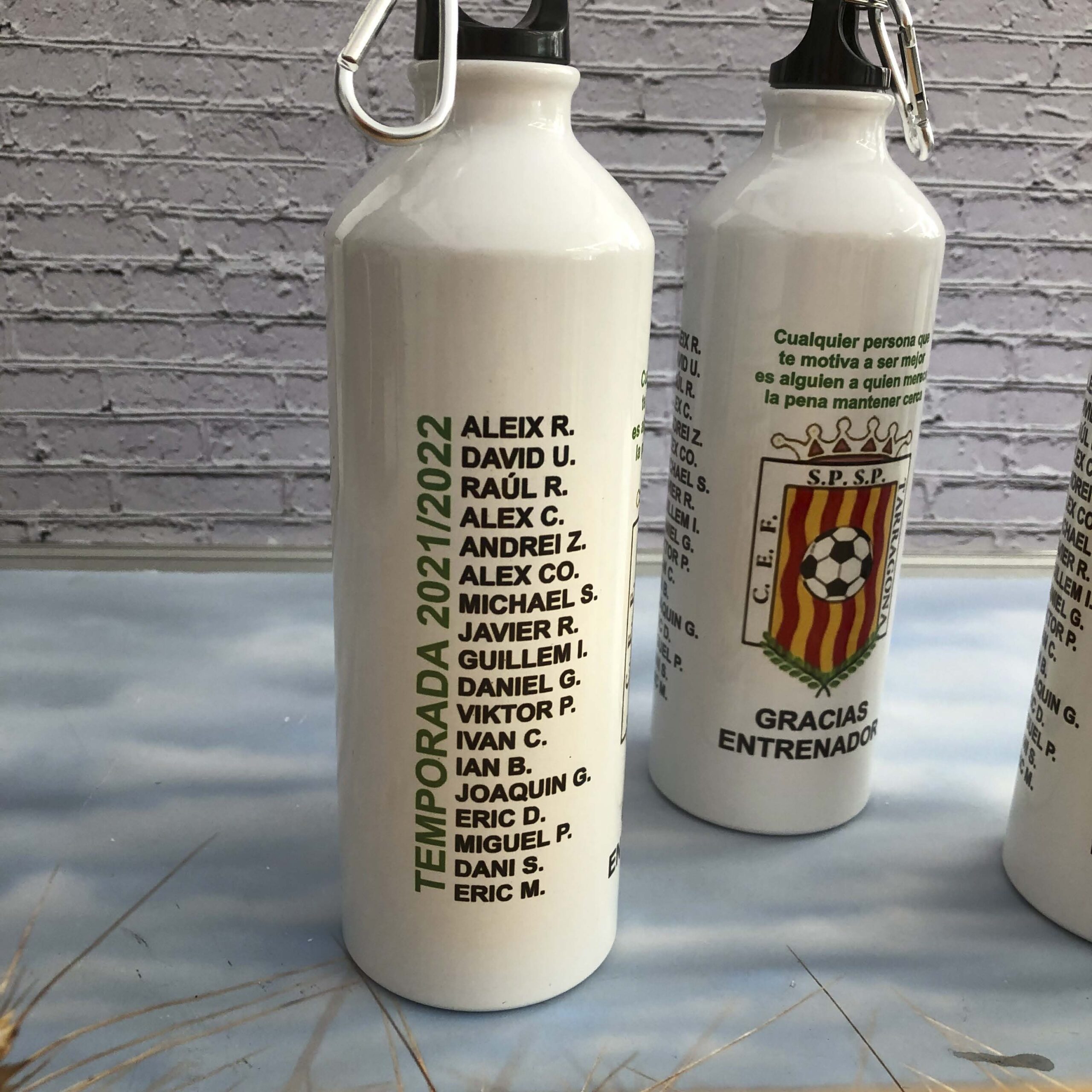 Producto acabado con técnica de sublimación