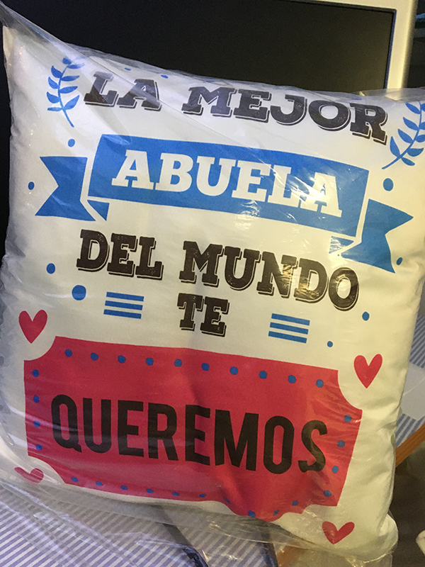 Producto textil sublimado